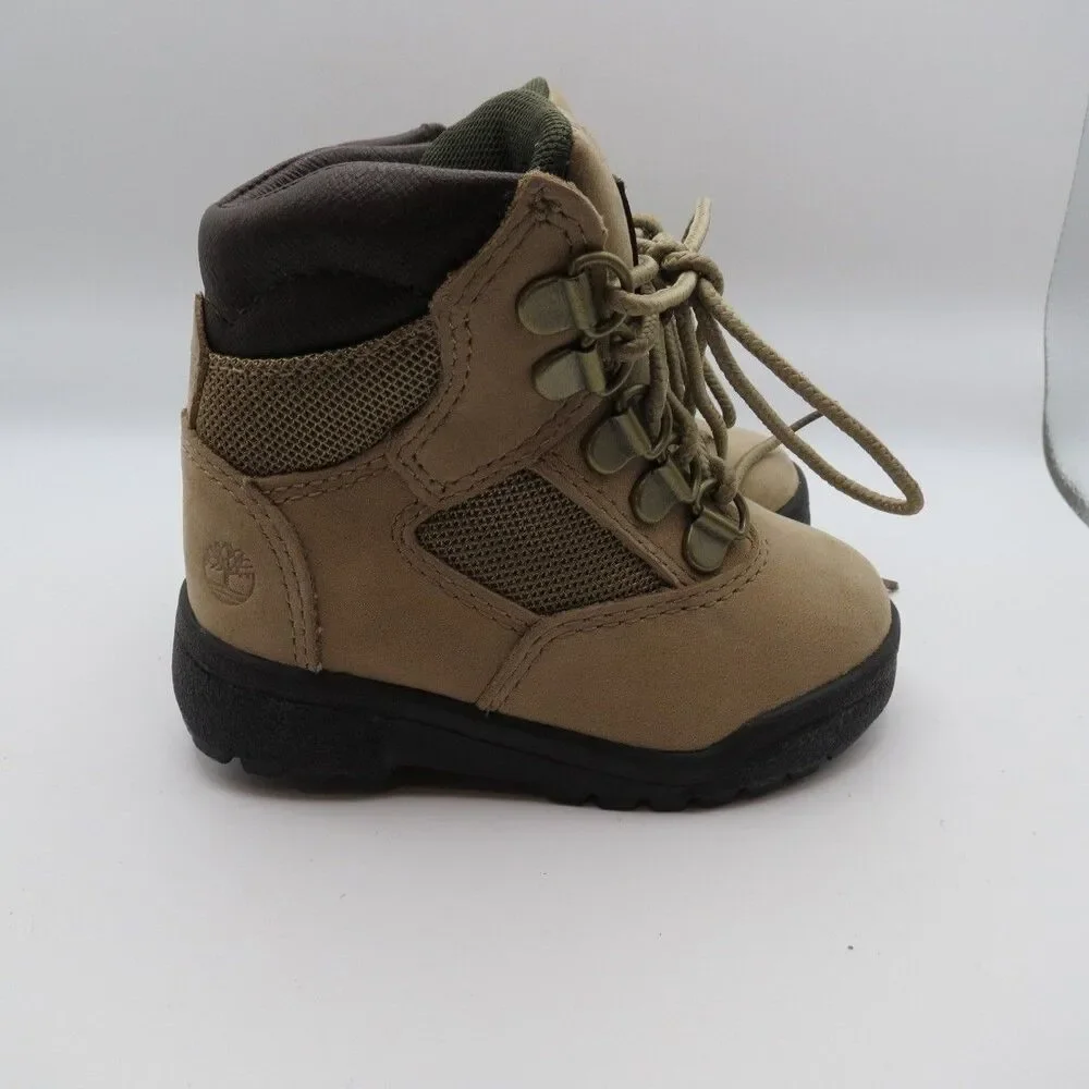 Timberland Toddler Waterproof Brown Nubuck Boots City Street Urban Size 6